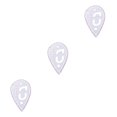 thumbnail image 4 of Yuarrent Multifunctional Button Positioning Ruler Good Toughness Various Exquisite Convenient Rulers Styles DIY Quilting Transparent Type1 NO1, 4 of 6