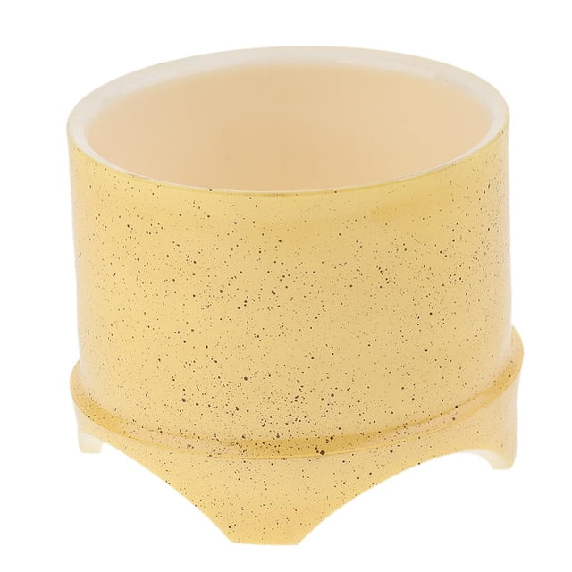 Recipiente del lavabo del alimentador para cuenco del agua de del de alimentación del para doméstico pequeño - Amarillo, se describe Yuyangstore Reptile Water Food Bowl