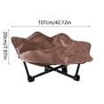 thumbnail image 3 of Folding Elevated Dog Cat Bed Soft Washable Pet Cot with Non- Base Portable Pet Cushion for Indoor Outdoor Camping and Travel, 3 of 4