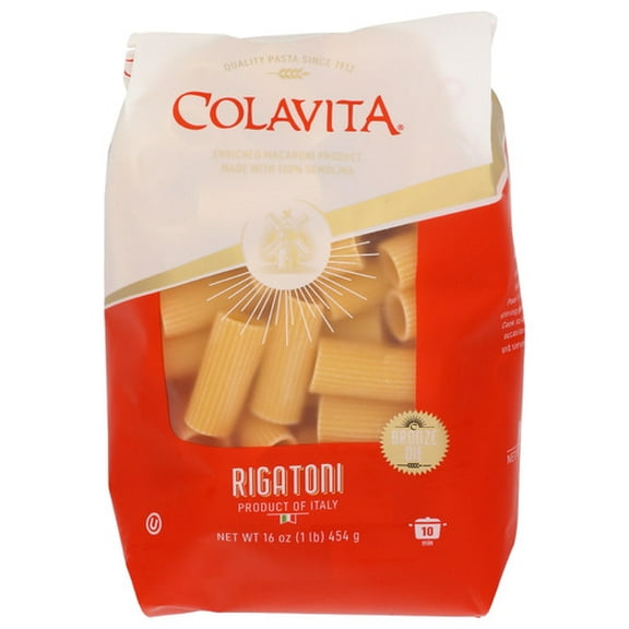 (Pack of 20) Colavita Rigatoni Pasta 1 lb