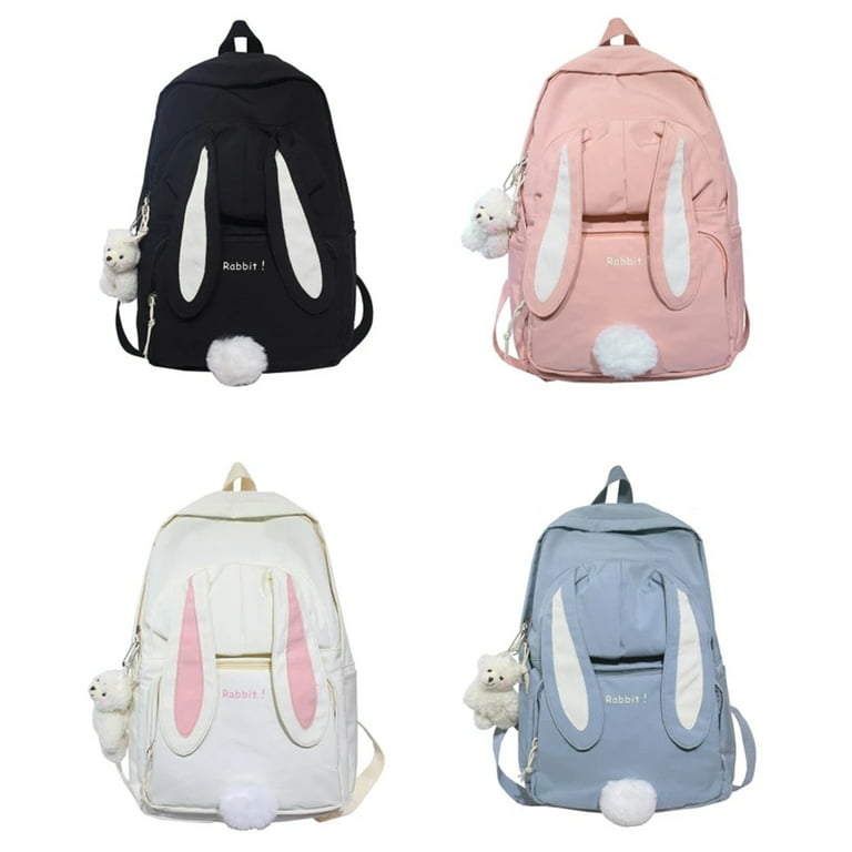 Fashion School Backpack for Teen Girls Cute Rabbit Style