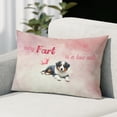 thumbnail image 2 of Every Fart is Love Note Miniature American Shepherd Guilty Face Happy Valentine's Pillowcase Double Sided MAS Dog Lover Gifts Pillow Case Covers - 01016, 2 of 3