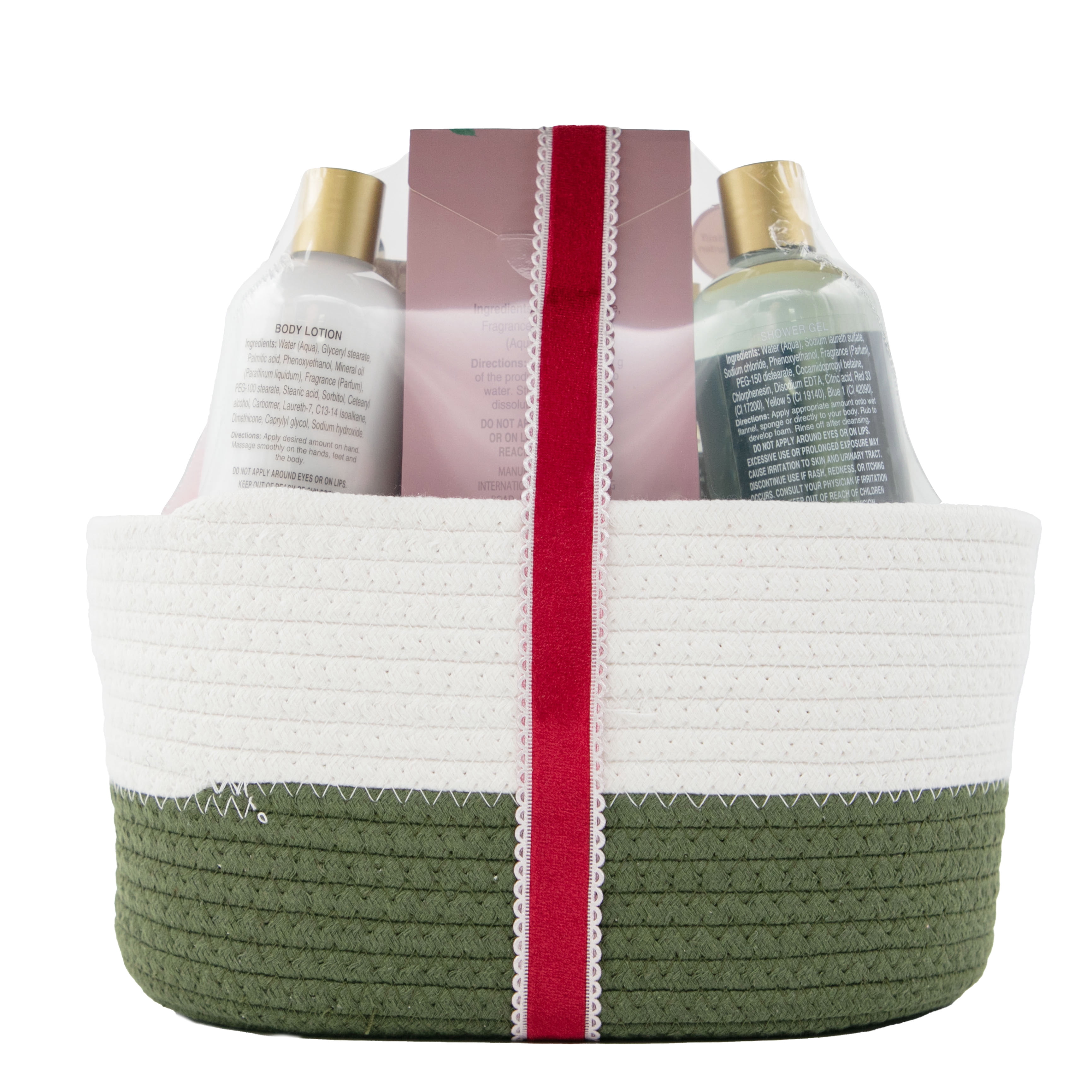 Bath and Self Care Gift Set, Joyous Garden Scent, 10 Pieces