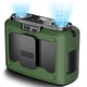 thumbnail image 1 of Ventilador de cintura portátil Wavmill 4 en 1, 20000 mAh, recargable, verde, 1 of 7