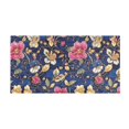 thumbnail image 2 of Haosy Colorful Embroidered Flower Bathroom Rugs Non Slip Absorbent Soft Plush Quick Dry Bath Mat, 39"x20", 2 of 8