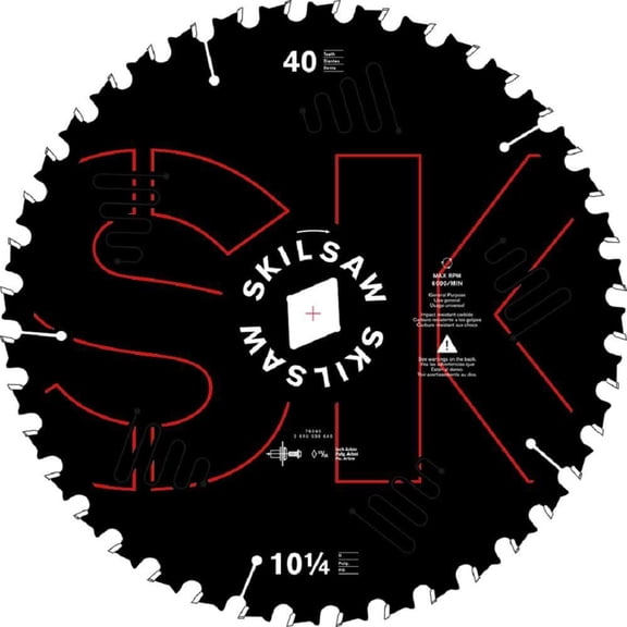 Skilsaw 76240 10-1/4 X 40T Saw Blade