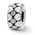 thumbnail image 1 of 925 Sterling Silver Charm For Bracelet Swarovski Crystal Bead Stone, 1 of 7