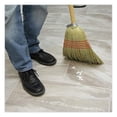 thumbnail image 5 of Flagged Parlor Broom - Wood Handle Corn Broom - Indoor Light Duty Sweeping - Yucca & Corn Fiber Bristles - Home Kitchen Cleaning Broom, 5 of 5