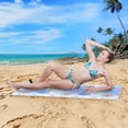 thumbnail image 6 of Coolnut Cute Colorful Whale Microfiber Beach Towel Absorbent Bath Towel Quick Dry Portable Travel Towel for Gym Yoga Swim- 71x31in Wash cloth, 6 of 7