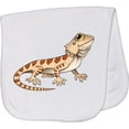 thumbnail image 2 of Inktastic Cute Bearded Dragon Baby Burp Cloth, 2 of 3