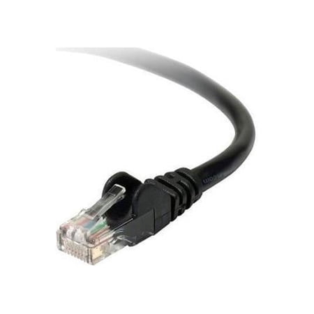 UPC: 0722868496886 | Belkin A3L980-06IN-BKS 6  CAT6 Ethernet Patch Cable Snagless  RJ45  M/M – Black