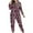 Black, variant on Valentine's Pajamas for Women Heart Printed Long Sleeved Top Pants Casual Home Wear Pajama Sets