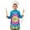 Colorful Rainbow Tie, variant on Rainbow Tie Dye Mandala Pattern Kids Aprons for Girls and Boys,Adjustable Neck Strap Toddler Aprons for Kids Cooking Baking