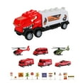 thumbnail image 2 of Teissuly Large Size Dinosaur Engineering Fire Car Kids Puzzle Dinosaur Excavator Storage Container Toy Car Teissuly WER202311272872, 2 of 7
