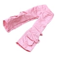 thumbnail image 2 of Figura de acción femenina a escala 1/12, ropa de vestir, durabilidad superior, fácil de usar, accesorios, ropa de muñeca, moda, accesorio fotográfico Pantalón cargo rosa, 2 of 9