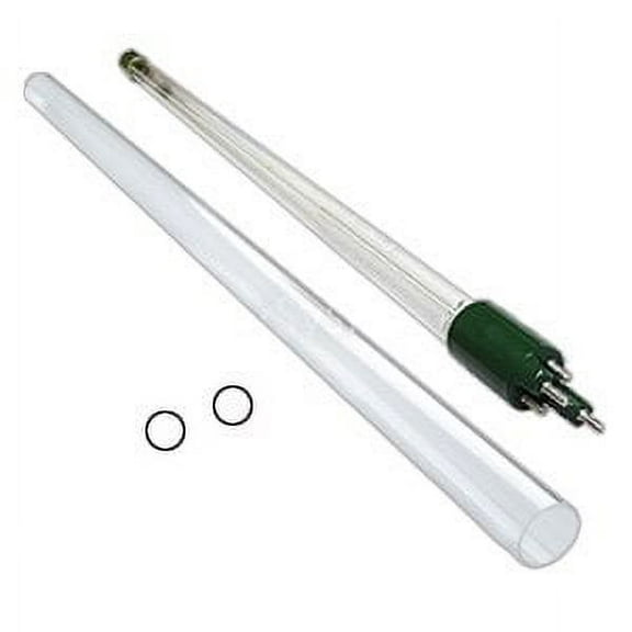 LSE Lighting Combo Package S410RL-HO UV Bulb and QS-410 Sleeve with Orings