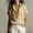 Yellow, variant on Endives Boho Tops For Women Striped Short Sleeve Shirt V Neck Loose Fit Blouses Collared Business Casual Outfits for Women Going Out Top Summer Trendy Orange M