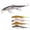 D, variant on MInHoues Hard Fishing Minnow Lure 4.53", Realistic Swimming Bait for Freshwater Saltwater Tackle, 3D Eyes Artificial Swimbait Gear, Spring Father's Day Gifts for Men Anglers
