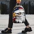 thumbnail image 2 of Disketp American Bald Eagle Mochila Escolar de 15 Pulgadas, Mochila Ligera para Estudiantes, Viajes y Trabajo, Cómoda y Resistente para el Uso Diario, 2 of 6