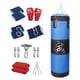thumbnail image 5 of Saco de Boxeo Sin Relleno Perfecl Entrenamiento Físico con Guantes PU Azul 100cm, 5 of 8