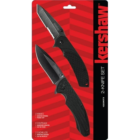 Kershaw Knives KER-1320KITX Knive Assisted Opening Utility Flippers - Set of