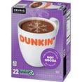 thumbnail image 2 of Dunkin, Milk Chocolate Hot Cocoa, 88 K Cups For Keurig Coffee Makers, 2 of 3