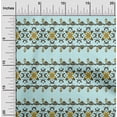 thumbnail image 1 of oneOone Cotton Cambric Fabric Floral Block Printed Craft Fabric BTY 56 Inch Wide, 1 of 4