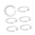 thumbnail image 2 of 6 piezas de anillos adaptadores de pantalla de lámpara E27 a E14, accesorios para pantallas de lámparas, convertidor de portalámparas, convertidor de, 2 of 8