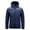 Navy, variant on IROINNID Men's Hoodie Anorak Long Sleeve Solid Color Comfy Cotton Padded Winter Cotton Padded Jacket Cotton Padded Wear