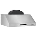 thumbnail image 3 of KOSTCH 30in 1000 CFM Convertible Wall-Mounted Range Hood with LED Lights in Stainless Steel, 3 of 8