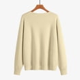 thumbnail image 5 of Sweaters for Women Long Sleeve Knit Cardigan Button Down Classic Crew Neck Sweater Tops 2026 Fashion Outfits, 5 of 5