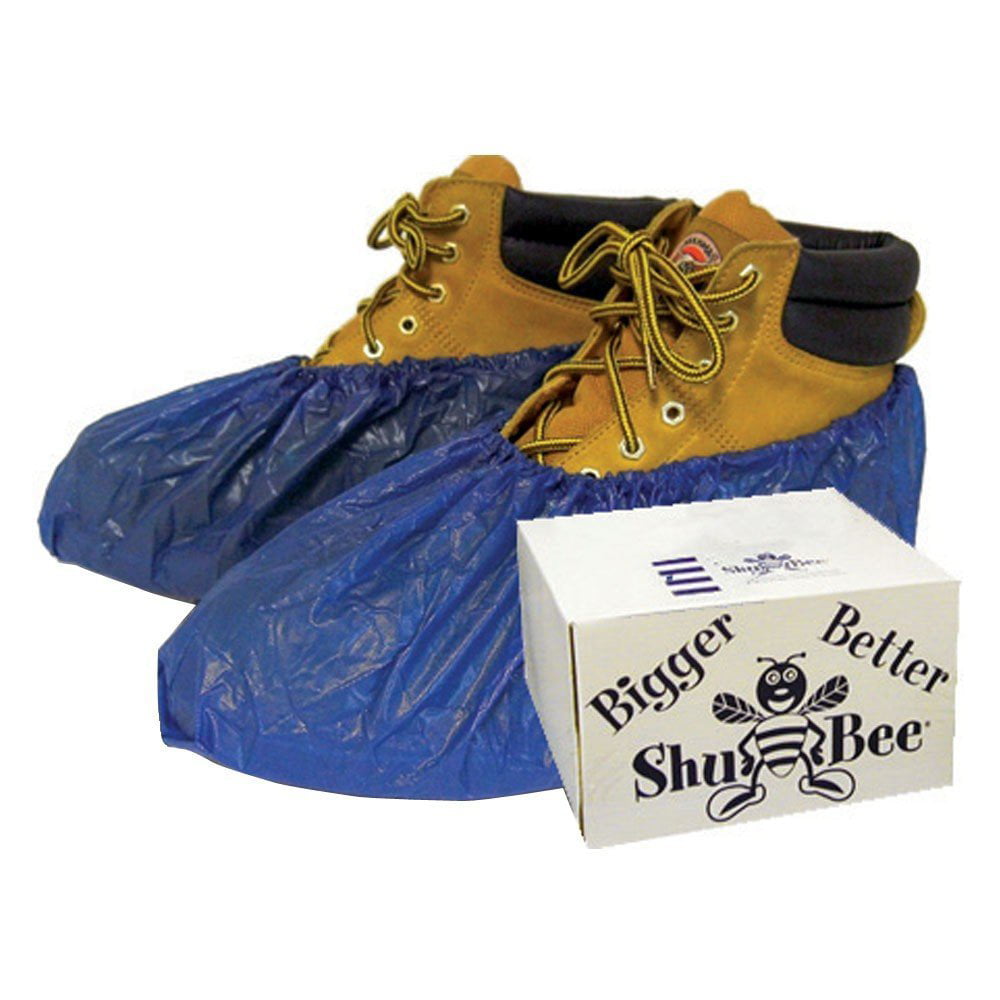 Dark Blue 40 Pair ShuBee® Waterproof Shoe Covers 