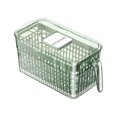 thumbnail image 1 of Refrigerator Storage Box With Handle Timer Crispers Kitchen Vegetable Dumpling Organizer Frozenss Special Eggs Storage Deals Of The Day Clearance, 1 of 9