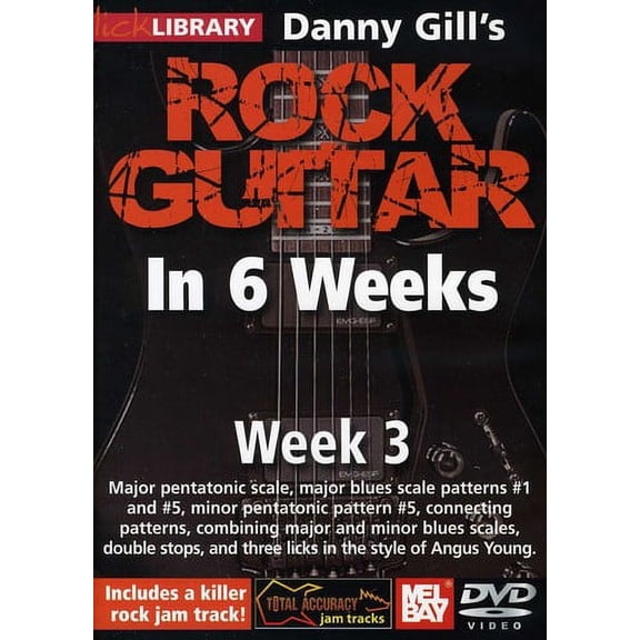 Gill, Danny Rock Guitar in 6 Weeks: Week 3 (DVD), Hal Leonard (Generic, Special Interests