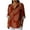 Watermelon Red, variant on Cmfcve Gauze Top for Woman Plus Size 3/4 Length Sleeve Bohemian Tops Vintage V-Neck Cotton Linen Sports Shirt