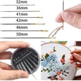 thumbnail image 3 of Agujas de coser, agujas de mano, 30 agujas de coser, agujas de coser a mano, agujas de bordar, incluidas todas las longitudes necesarias para coser a mano (3,1 cm a 5,5 cm)., 3 of 5