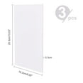 thumbnail image 2 of PVC Foam Boards Poster Board for Crafts Modelling Art Display School Projects Rectangle White 15.3x25.5x0.3cm, 2 of 7