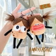 thumbnail image 5 of VickyPoP Cute Potato Doll Keychain Soft Backpack Plush Pendent Keyring for Women Girls, 5 of 6