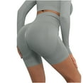 thumbnail image 2 of Antqov Biker Shorts Women, Elastic High Waist Hip Up Tight Fitting Stretch Butt Lifting Yoga Shorts, Summer Cozy Workout Gym Athletic Shorts Fitness Leggings, 2 of 8