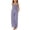 Purple, variant on Miluxas Girls Linen Outfit 2 Piece Sleeveless Cami Top and Wide Leg Pants Set Kids Solid Casual Summer Beach Vacation Clothes Purple 170