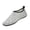 Gray, variant on HTHLVMD Quick-Dry Water Shoes, Striped Barefoot Aqua Socks, Women Non-Slip Beach Shoes, Lightweight Swim Socks, Water Shoes for Women Men Slip-Resistant Beach Swim Boating Surf Shoes, Black 5.5