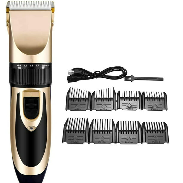 5 Fine-tuning Speed Hair Trimmer Clipper Cordless Rechargeable Hair Clipper  Beard Shaver Grooming for Men's
