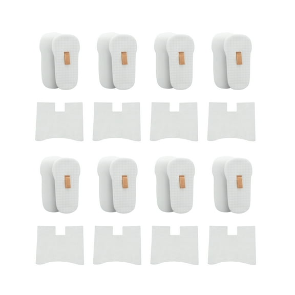 Nispira HZ602 Foam Vacuum Foam Filter Set Shark HZ2000, HZ2002 HZ702, HS152AMZ, HZ602, HZ251, HH202, HH205, HZ2003C, UV580, QS2000QBK, QS2000QBL, QS2000QCP, QS2000QGN, QS2000QRD, XFFKHZ2000 8 Pack