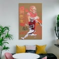 thumbnail image 6 of Christian McCaffrey Sport Poster Prints Canvas Art Poster and Wall Art Picture Print Modern Family bedroom Decor Posters 16x24inch(40x60cm), 6 of 6