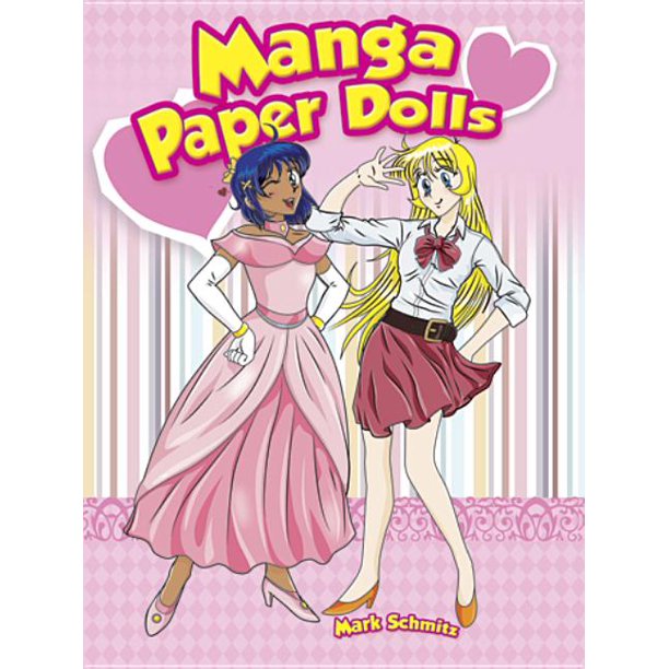 Dover Paper Dolls Manga Paper Dolls (Paperback)