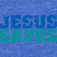 thumbnail image 2 of CafePress - Jesus Saves - Cute Infant Baby Football Bodysuit, 2 of 3