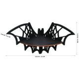Coffin Floating Spider Web Storage Rack 20.00X11.50X11.50CM Black ...