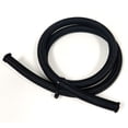 thumbnail image 2 of 10AN 10Ft General Type Stainless Steel Braided Fuel Hose Black, 2 of 5