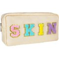thumbnail image 1 of Bolsa de cosméticos TANGJMXG impermeable para mujer estilo preppy, 1 of 5