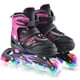 thumbnail image 1 of Patines en línea Patines en línea Patines ajustables con ruedas iluminadoras para niños, niñas, niña Meterk Patines en línea, 1 of 7